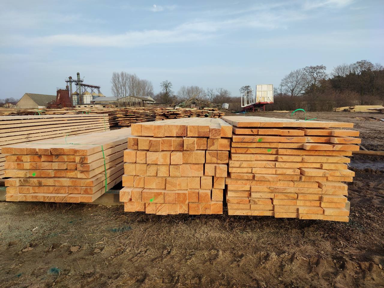 Łaty i kontrłaty dachowe